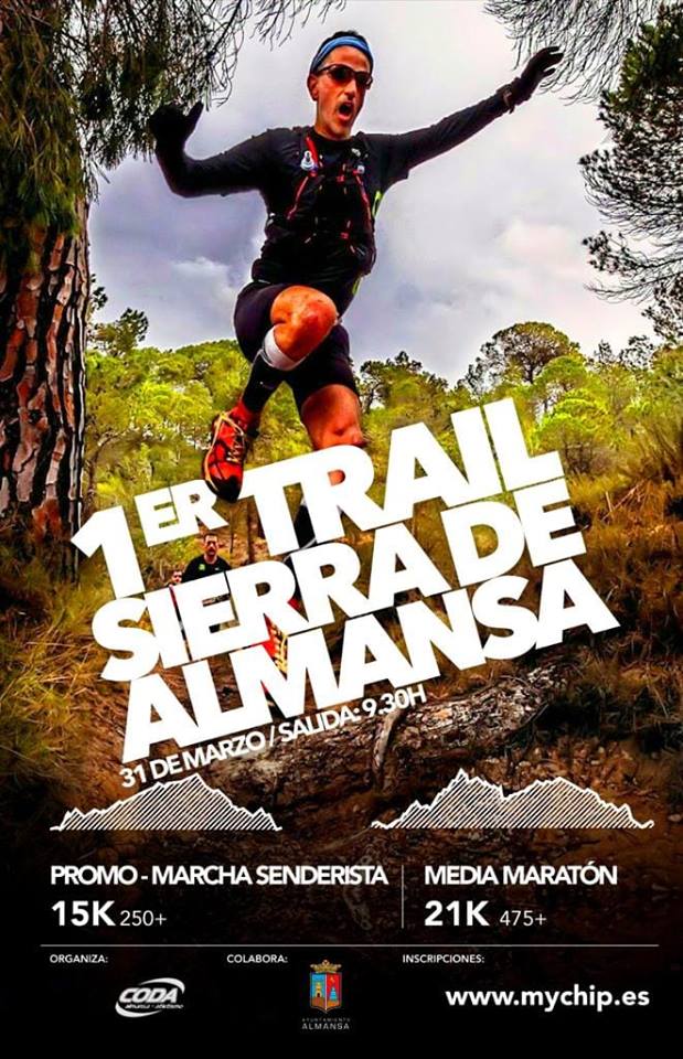 1er trail sierra de Almansa
